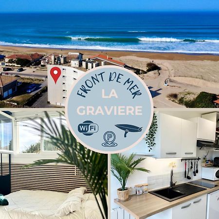La Graviere, Cozy Studio Wifi & Parking 20M Ocean Surf Plage Сорт-Осгор Экстерьер фото